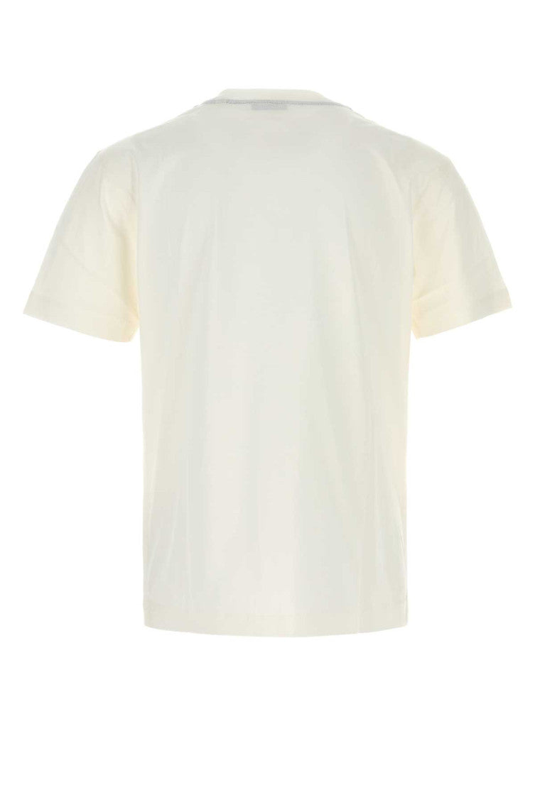 White Crewneck Logo T-Shirt 2