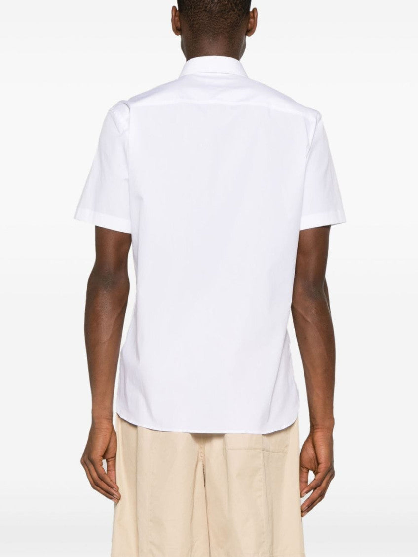 White Solid Shirt 4