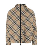 Beige Embroidered Logo Jacket 1