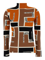 Multi Color Turtle Neck Sweater 1