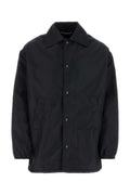 Midnight Blue Nylon Jacket 1