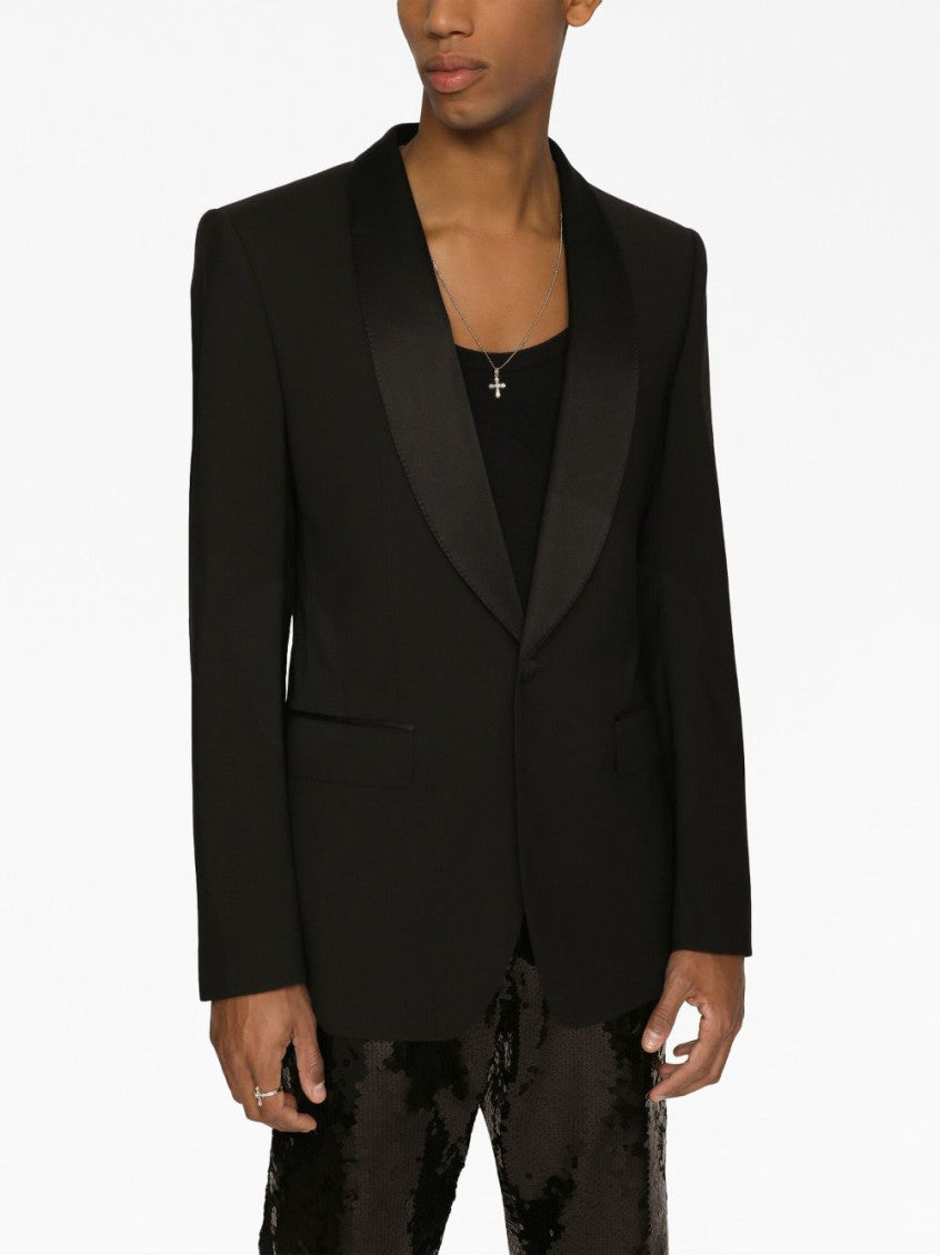 Black Sicilia-fit Tuxedo Jacket 3