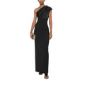Black One Shoulder Maxi Dress 1