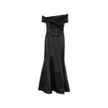 Black Off Shoulder Maxi Dress 1