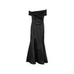 Black Off Shoulder Maxi Dress 1