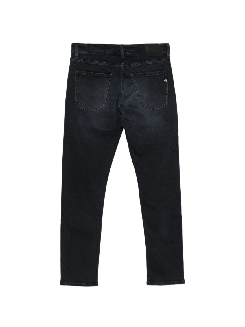 Black Mid Rise Jeans 2