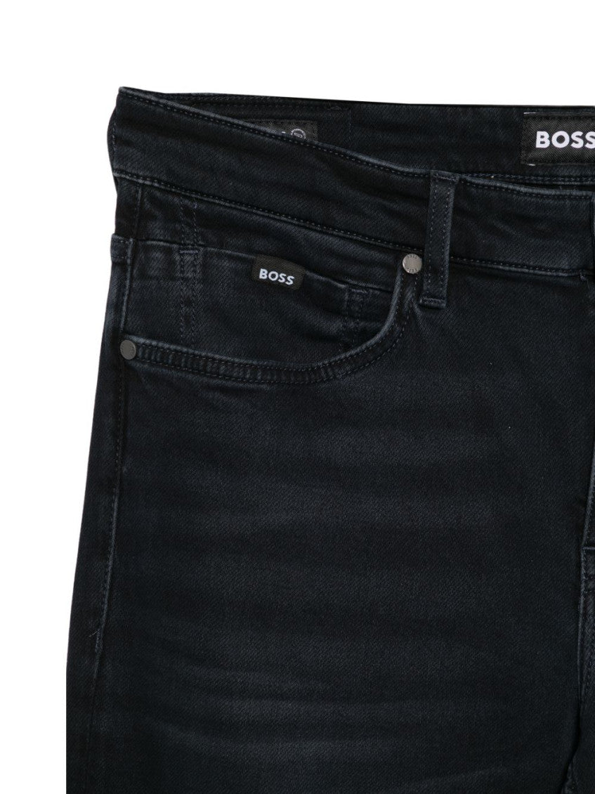 Black Mid Rise Jeans 3