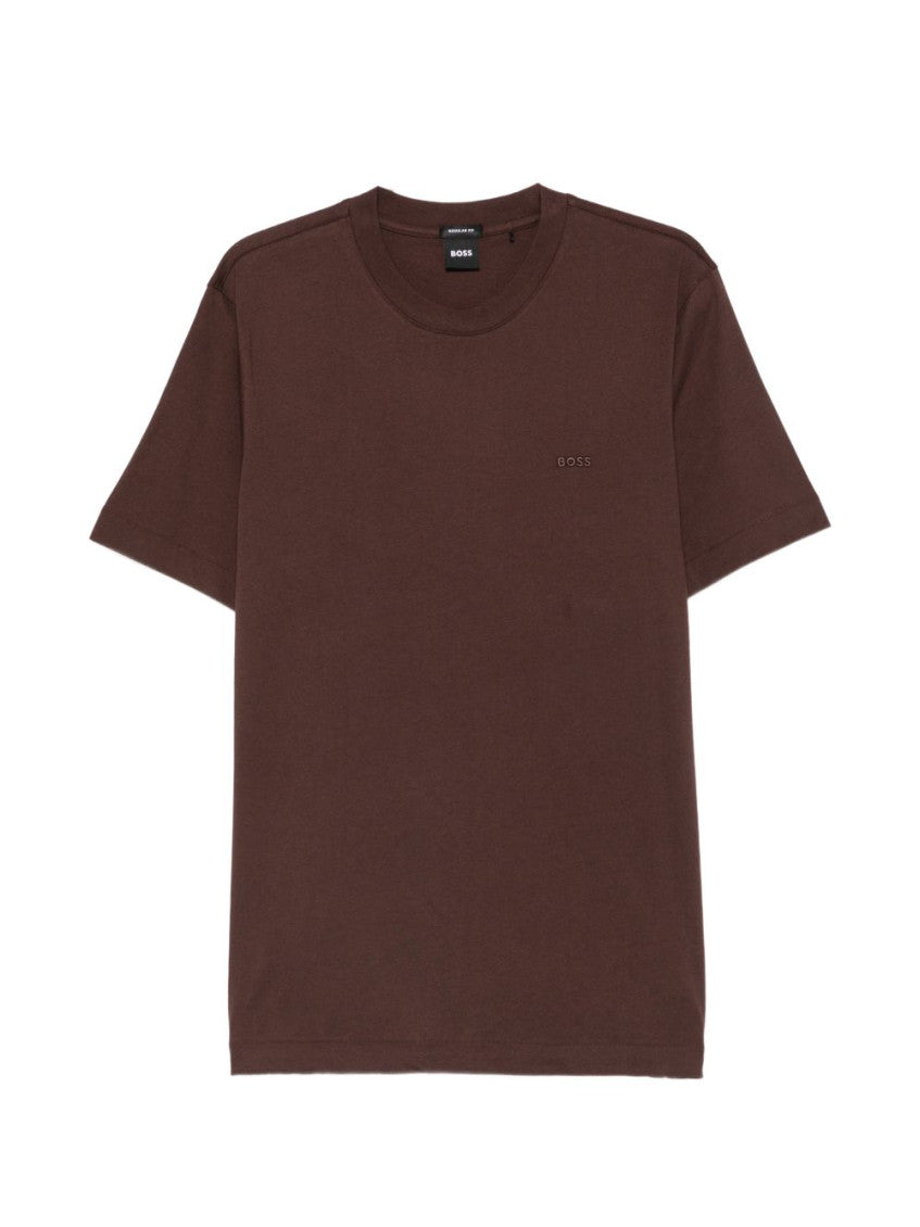 Brown Crew Neck T-Shirt 1