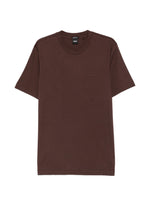 Brown Crew Neck T-Shirt 1