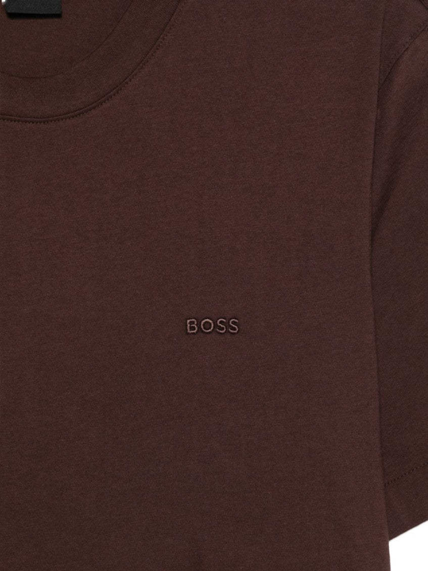 Brown Crew Neck T-Shirt 3