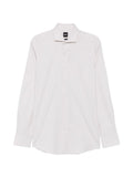 White Regular Stripes Shirt 1