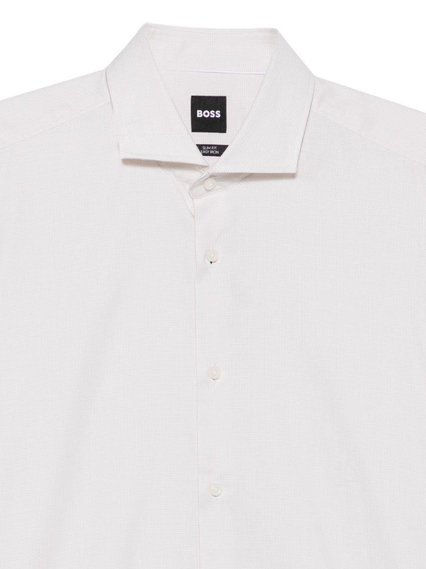 White Regular Stripes Shirt 3