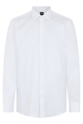White Regular Solid Shirt 1