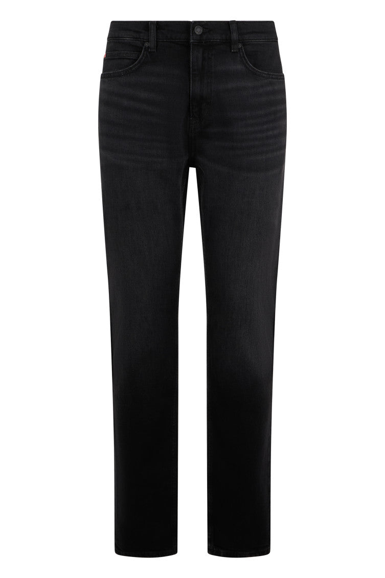 Black Mid Rise Jeans 1