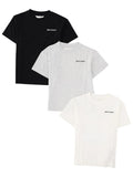 3-pack White Logo T-Shirt Set (Kids) 1