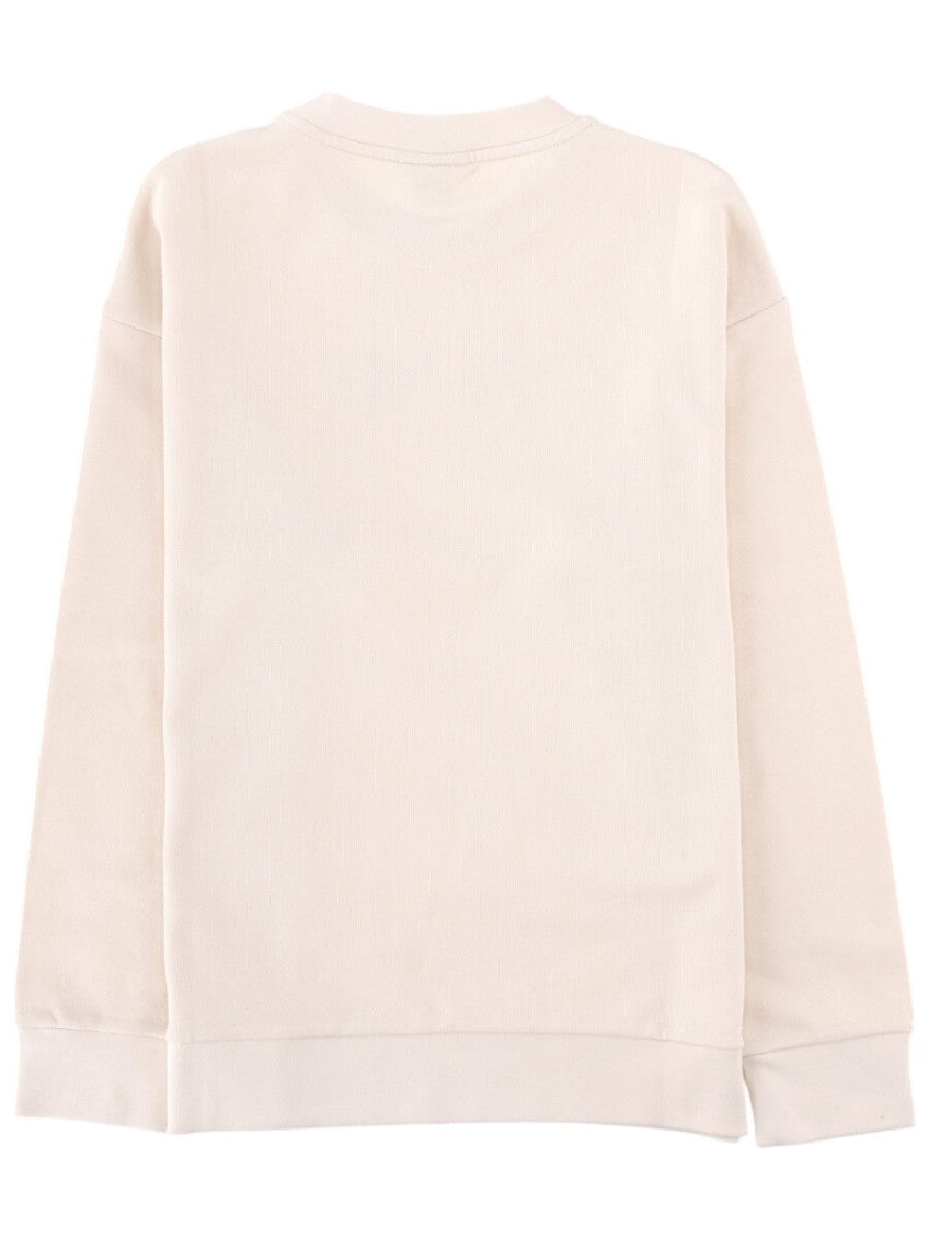 Kids Beige Logo Sweatshirt 2