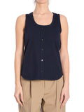 Blue Scoop Neck Top 1