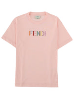 Girls Pink Logo T-Shirt 1