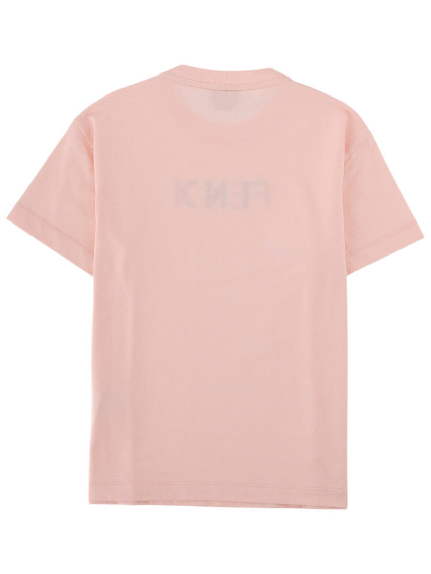 Girls Pink Logo T-Shirt 2