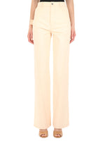 Light Pink Straight High Rise Jeans 1