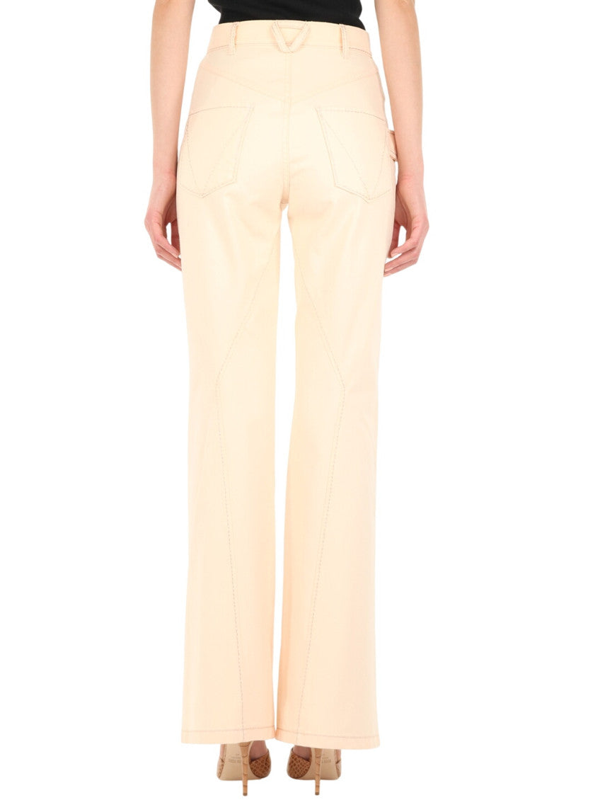 Light Pink Straight High Rise Jeans 2