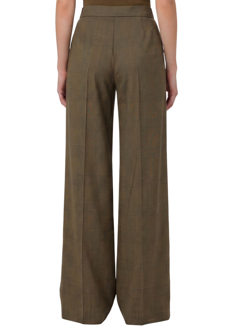 Green Regular Flared Pant 2
