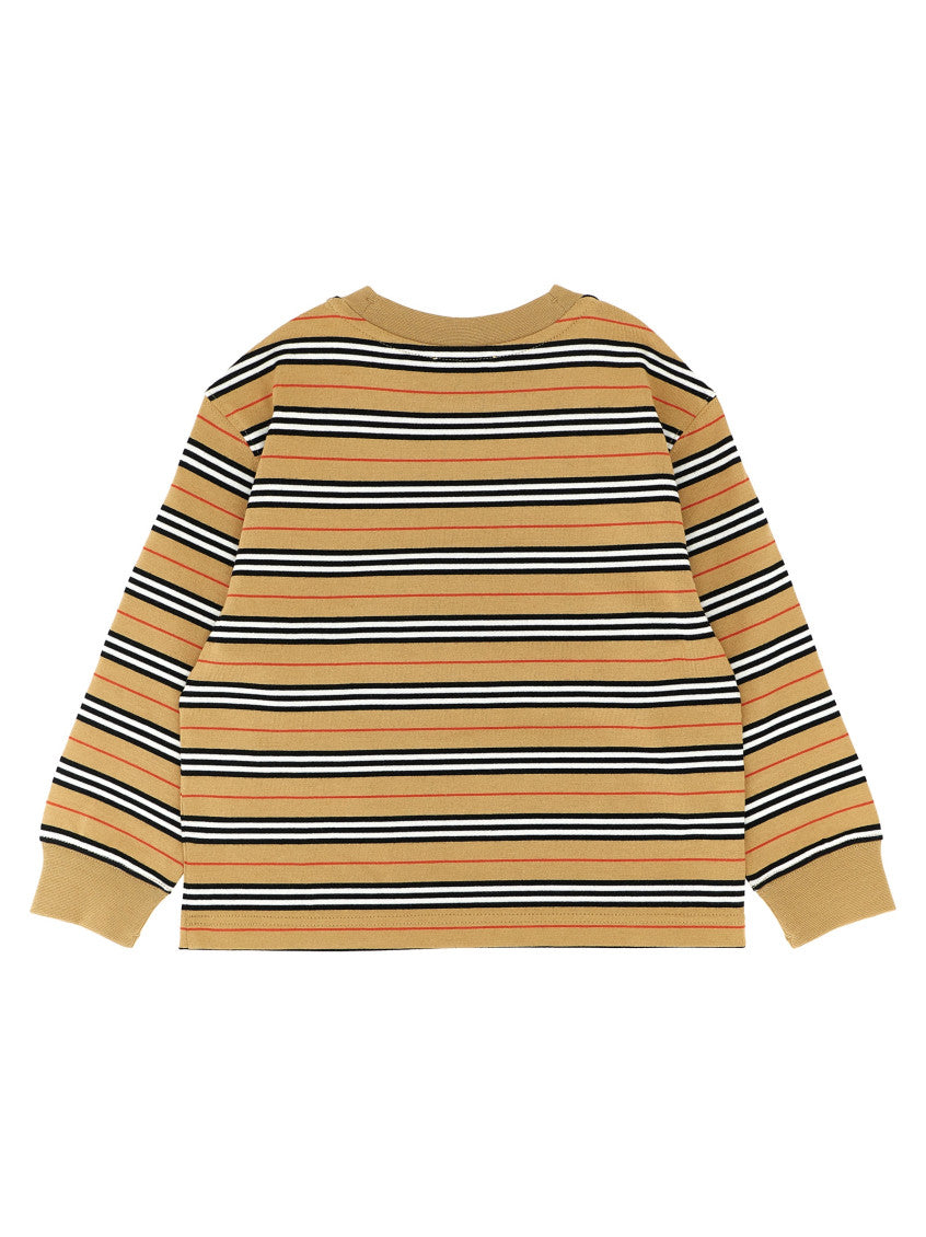 Boys Beige Stripes T-Shirt 2
