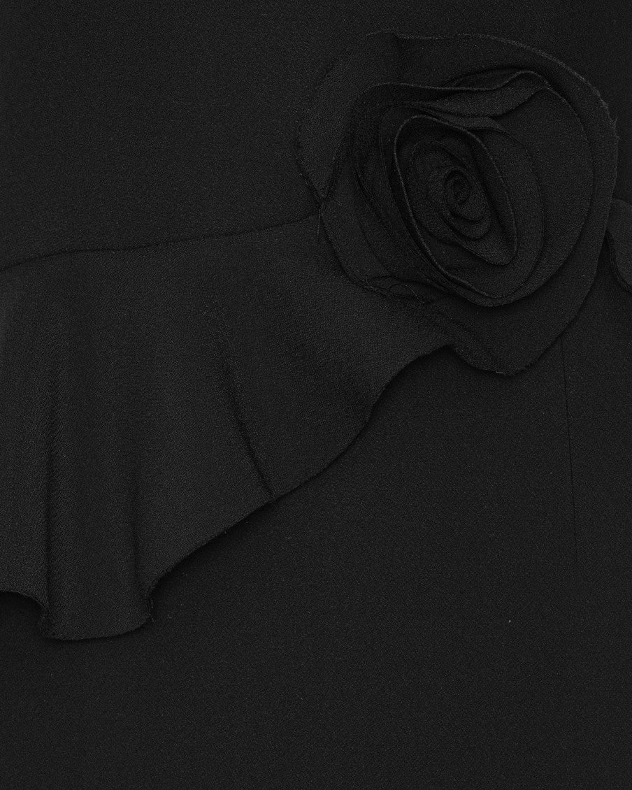 Black Strapless Maxi Dress 4