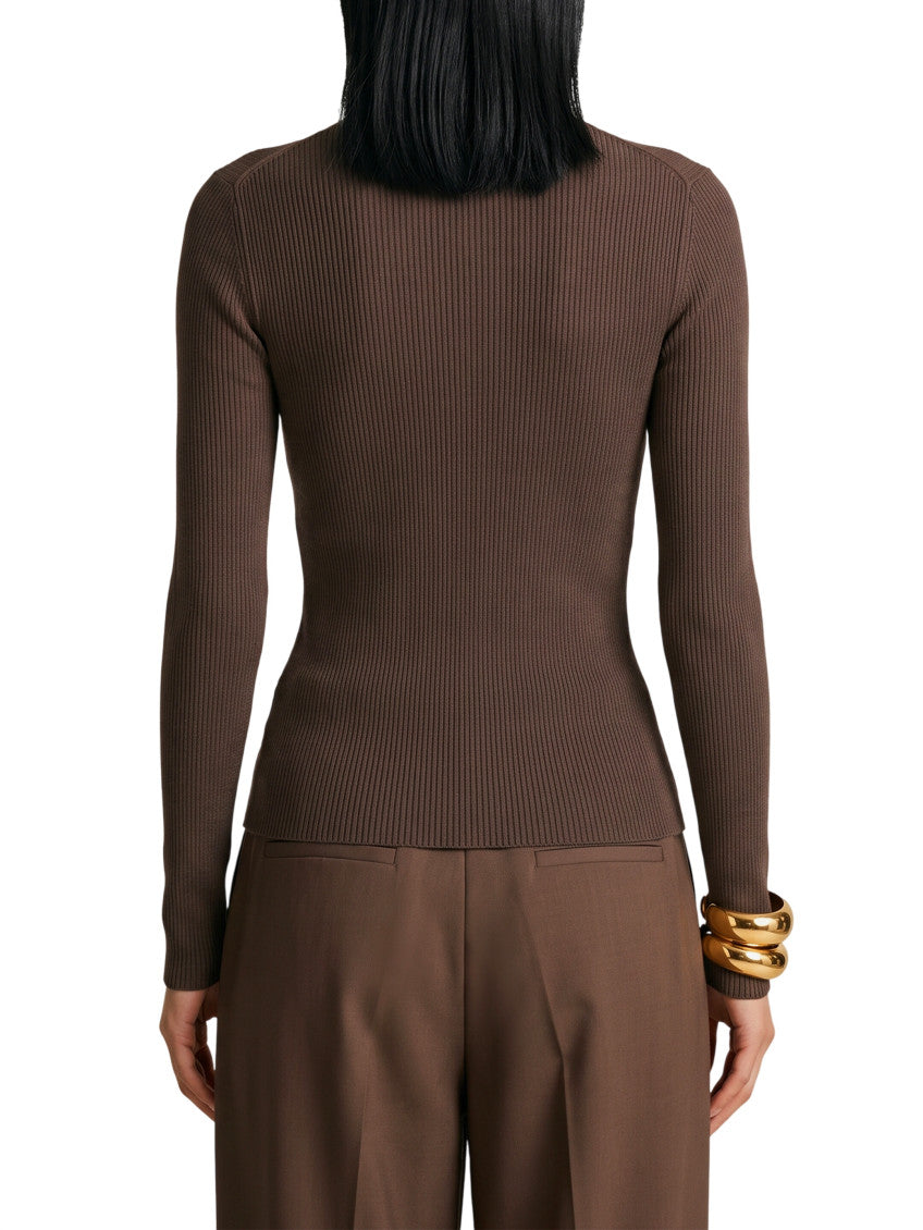 Grey Knitted Turtle Neck Sweater 2