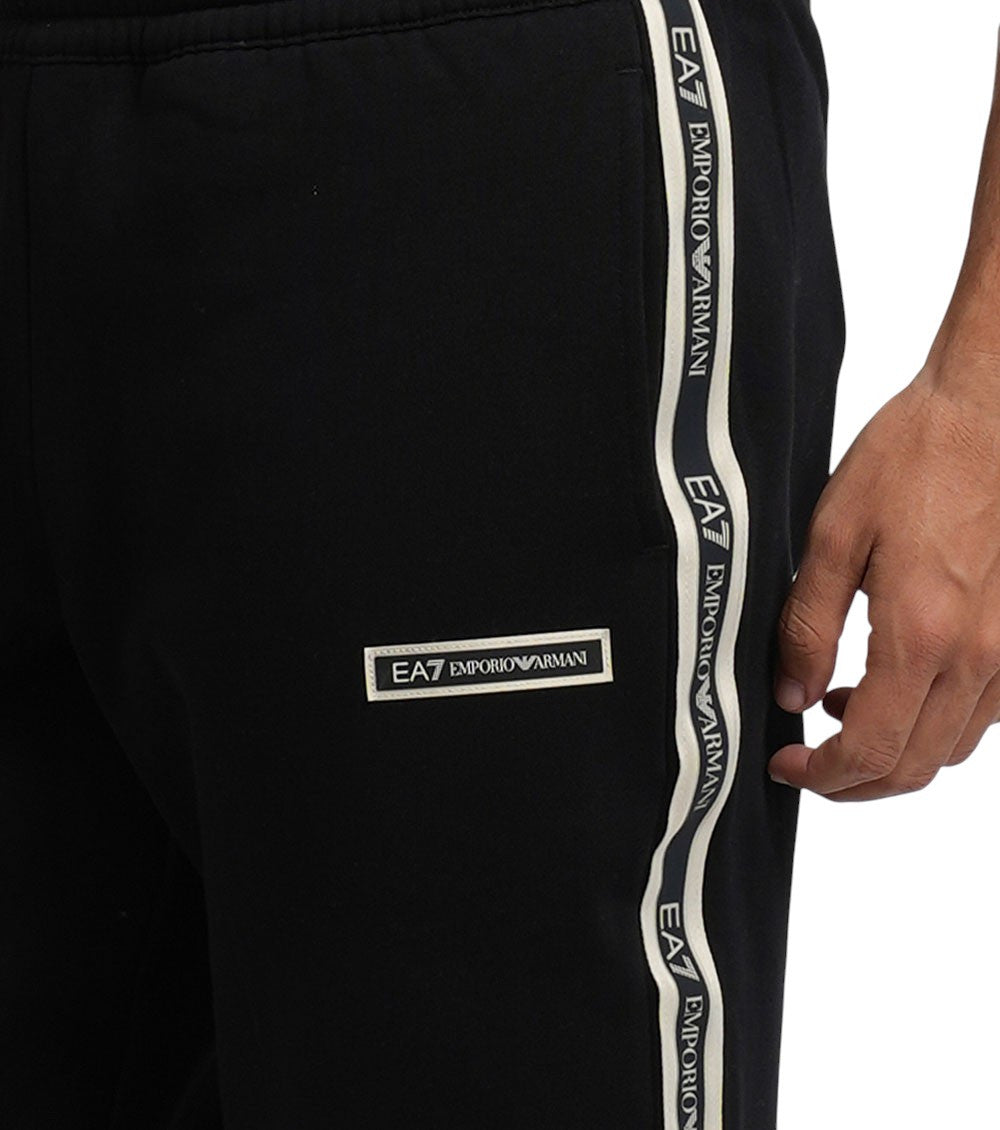 Black Elasticated Joggers 5