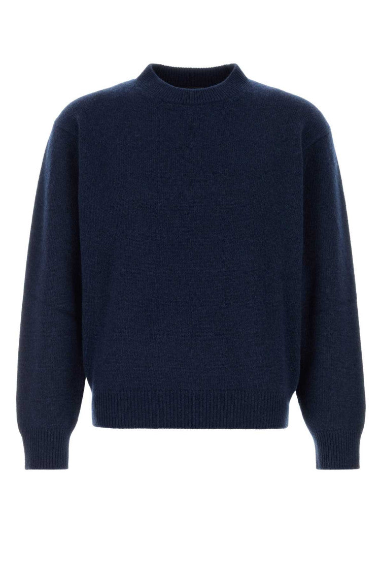 Navy Blue Knitted Sweater 1