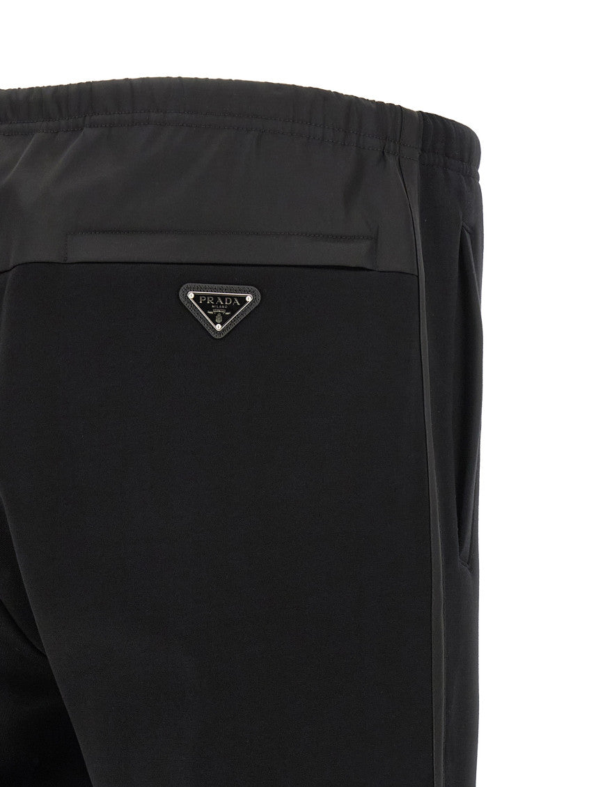 Black Fleece Straight Joggers 4
