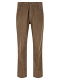 Brown Mid Rise Jeans 1