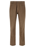 Brown Mid Rise Jeans 1