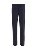 Navy Blue Tailored Trousers 1