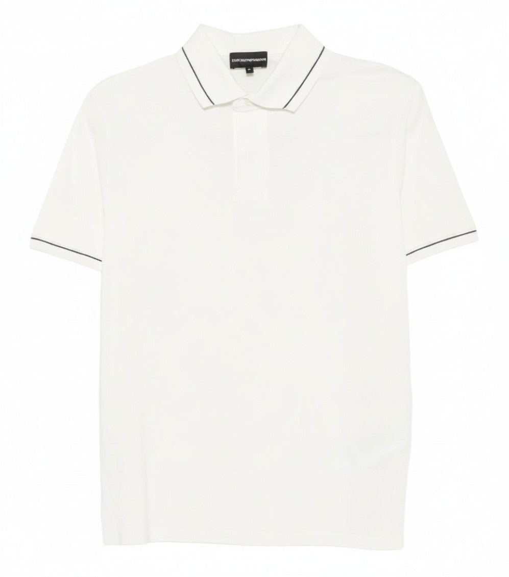 White Shirt Collar Polo 1