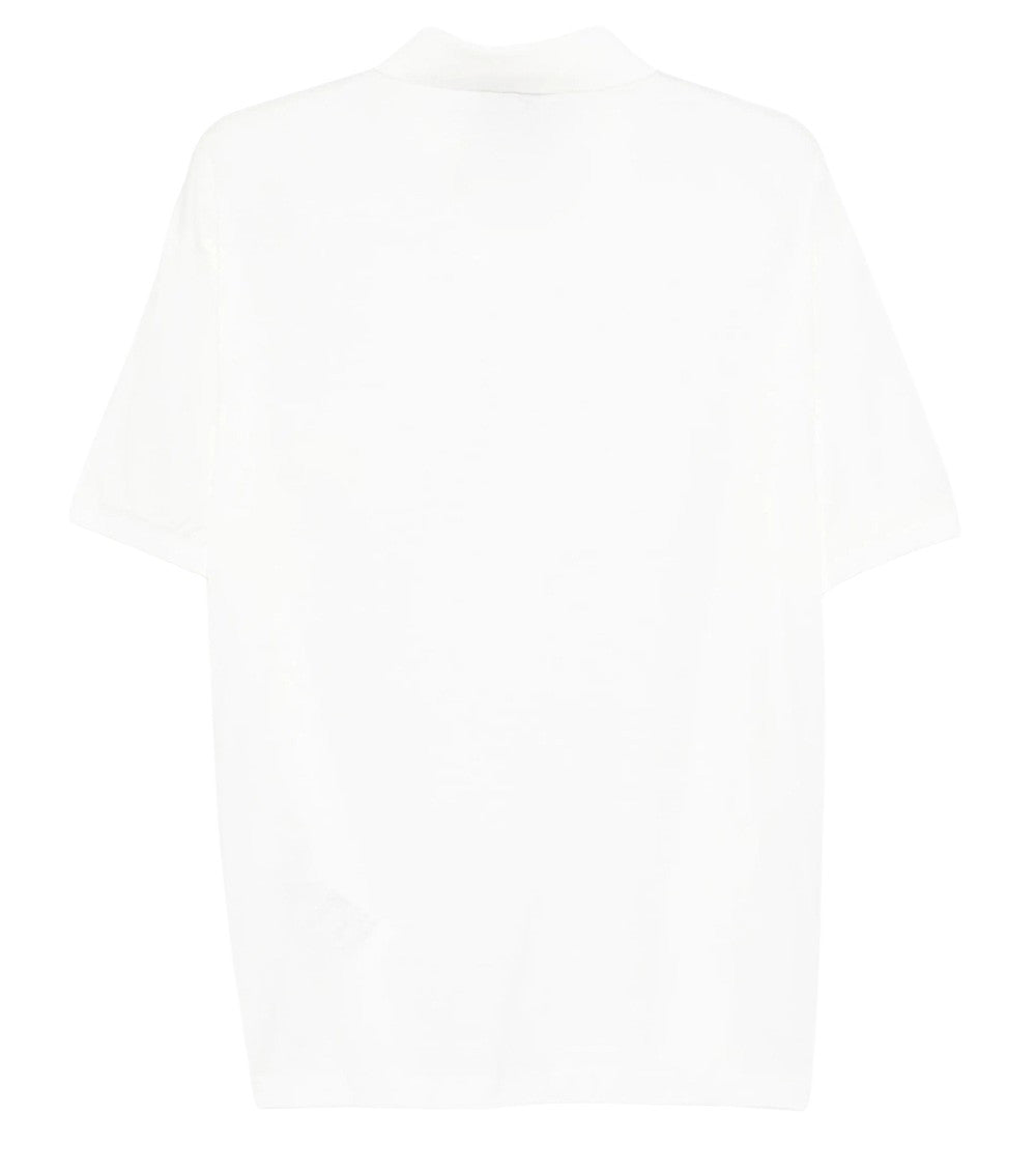White Regular Logo Polo 2
