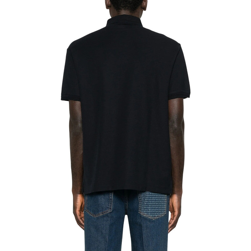 Black Shirt Collar Polo 3