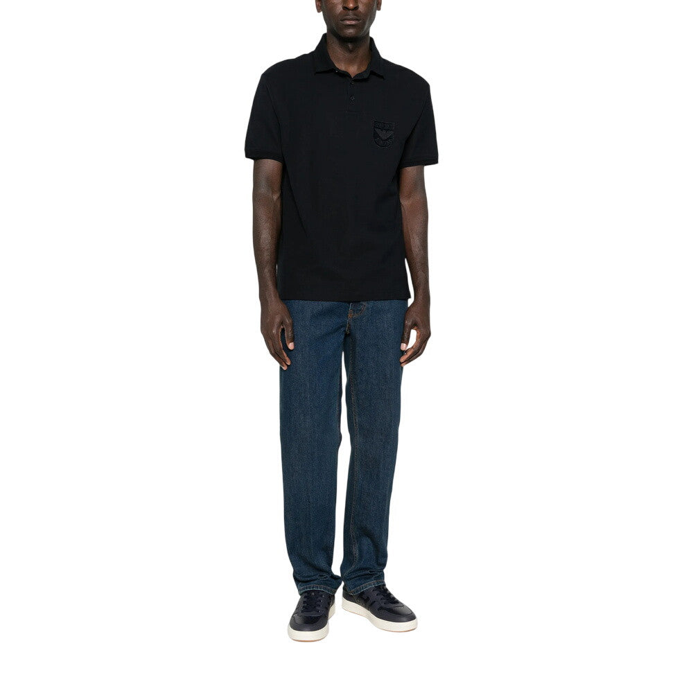 Black Shirt Collar Polo 4