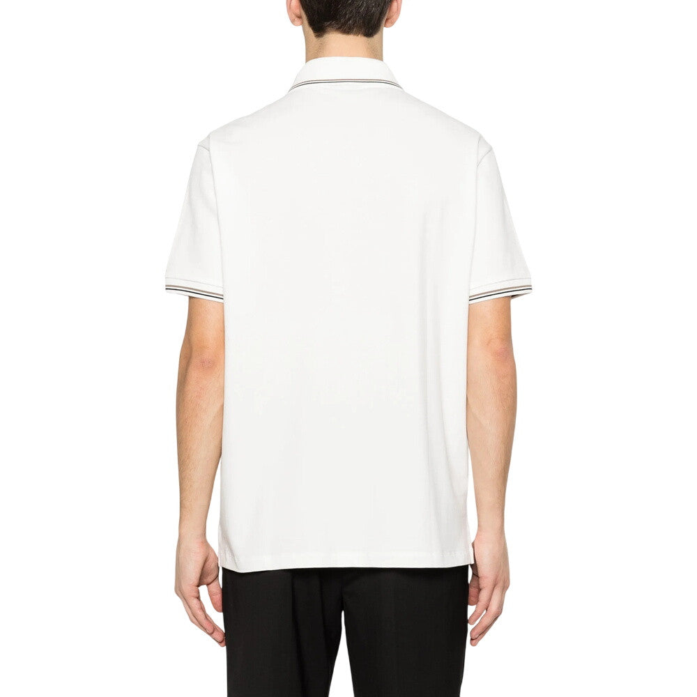 White Regular Logo Polo 2