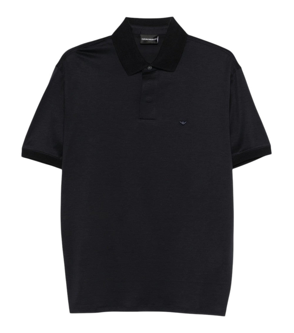 Black Shirt Collar Polo 1
