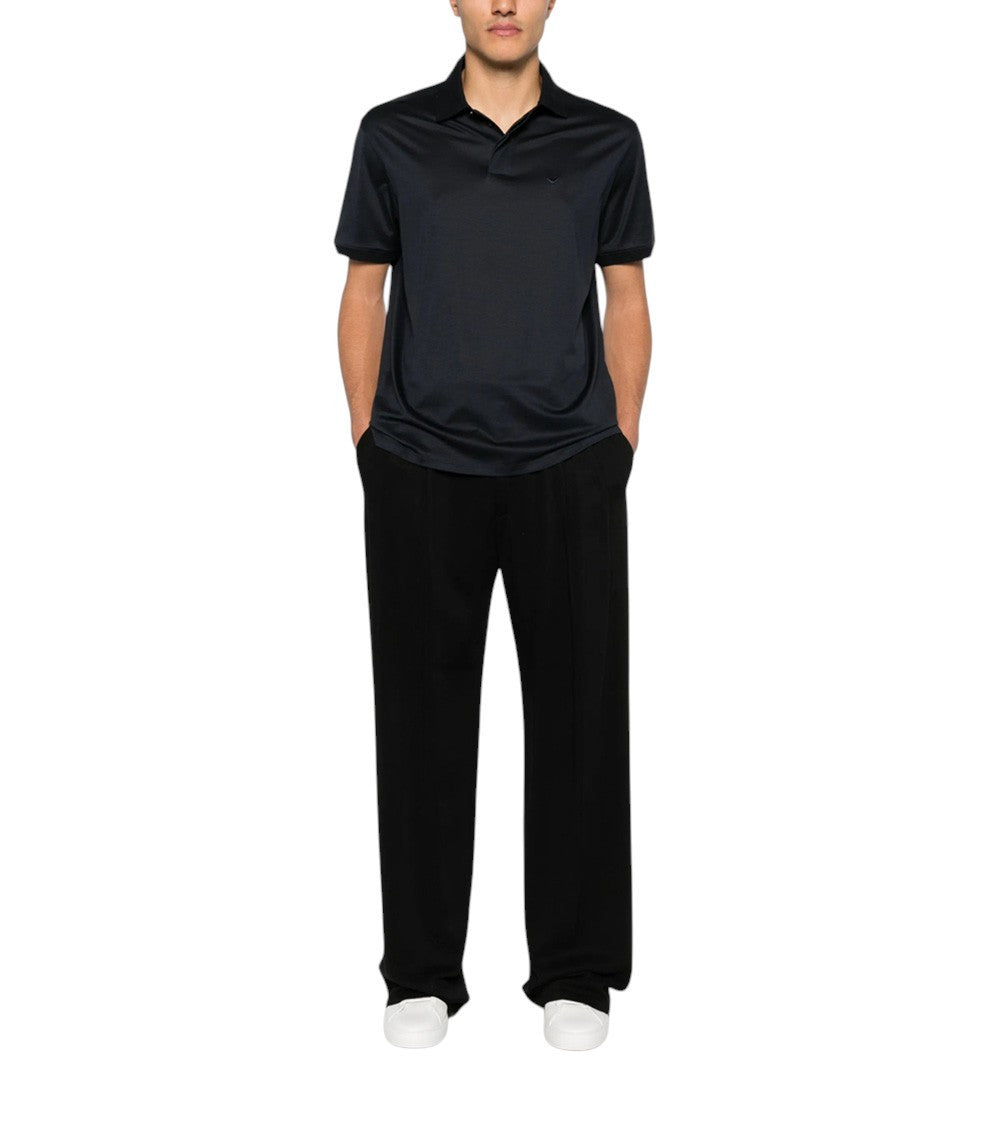 Black Shirt Collar Polo 4