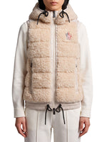 Beige Textured Hood Jacket 1
