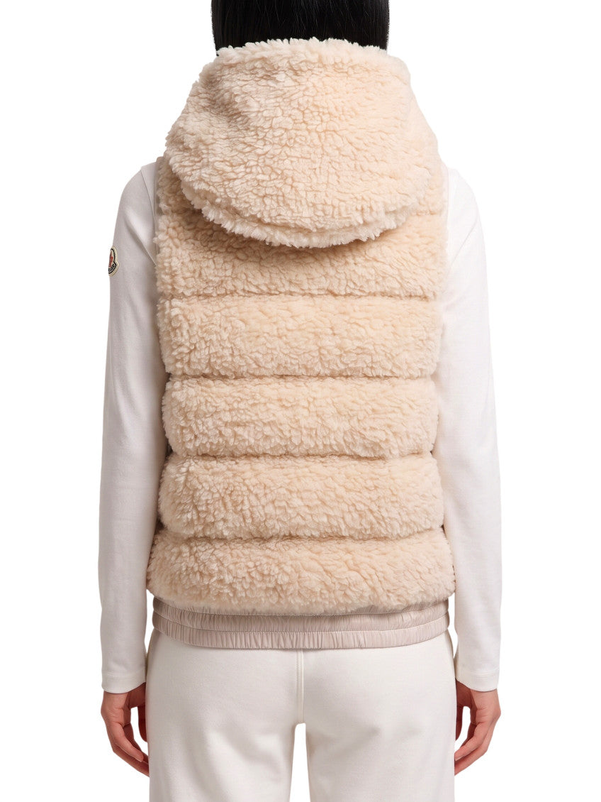 Beige Textured Hood Jacket 2