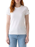 White Logo Crew Neck T-Shirt 1
