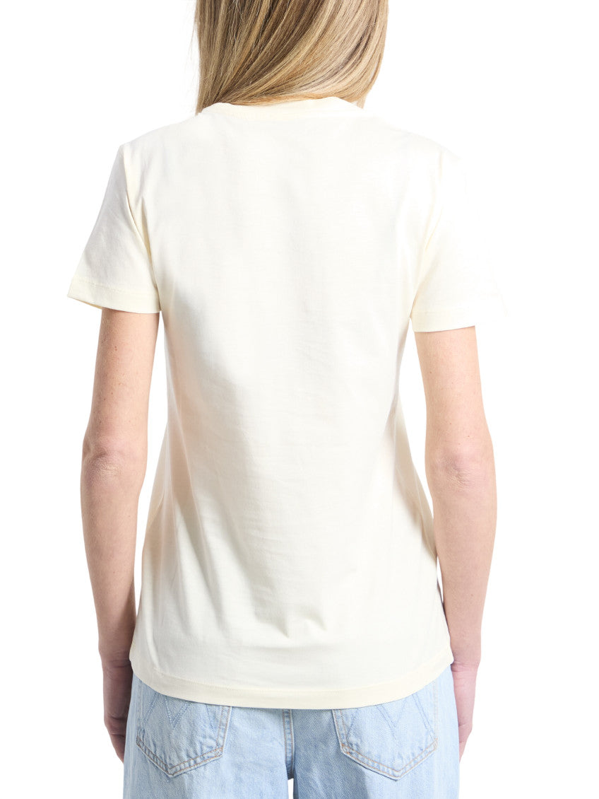 Off White Logo Crew Neck T-Shirt 2