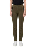 Green Regular Flat Front Pant 1