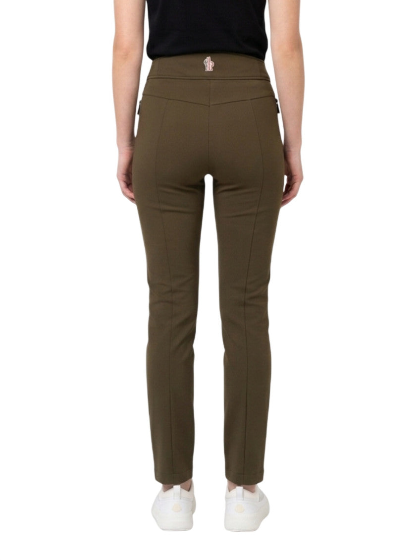 Green Regular Flat Front Pant 2