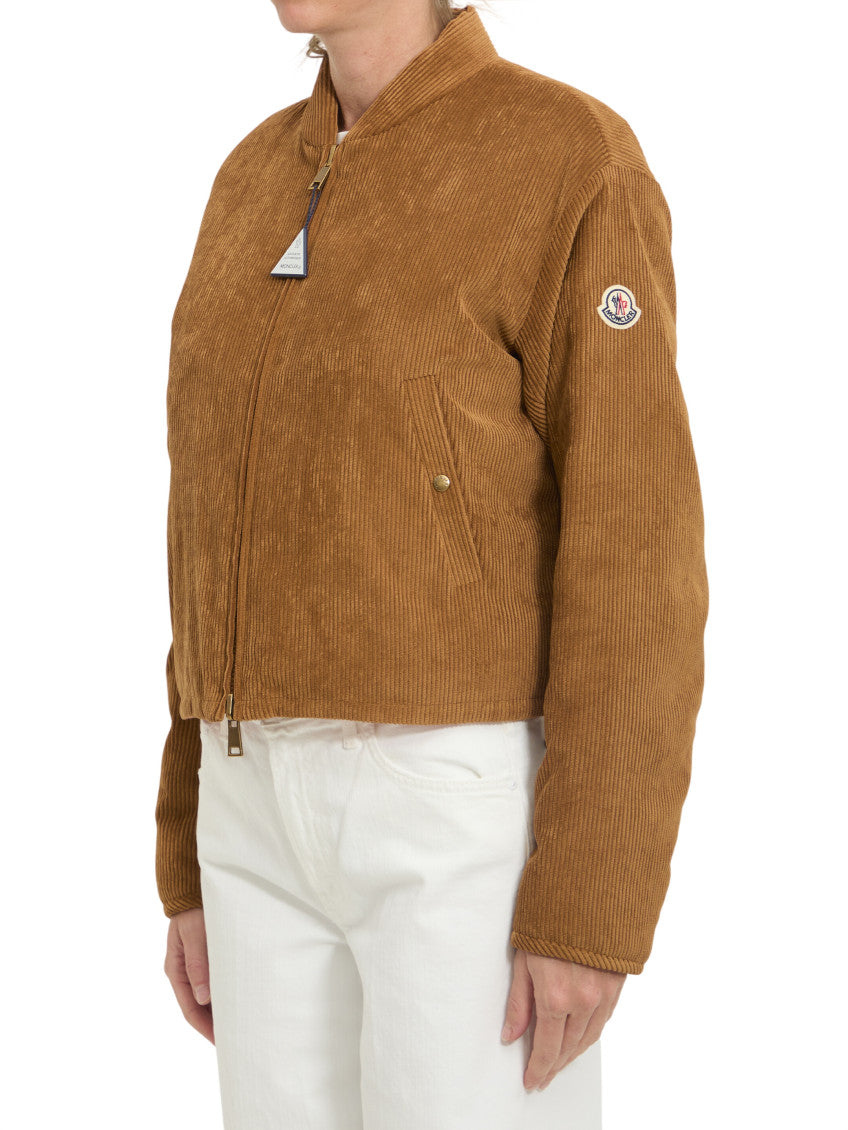 Light Pink Reversible Mock Collar Jacket 3
