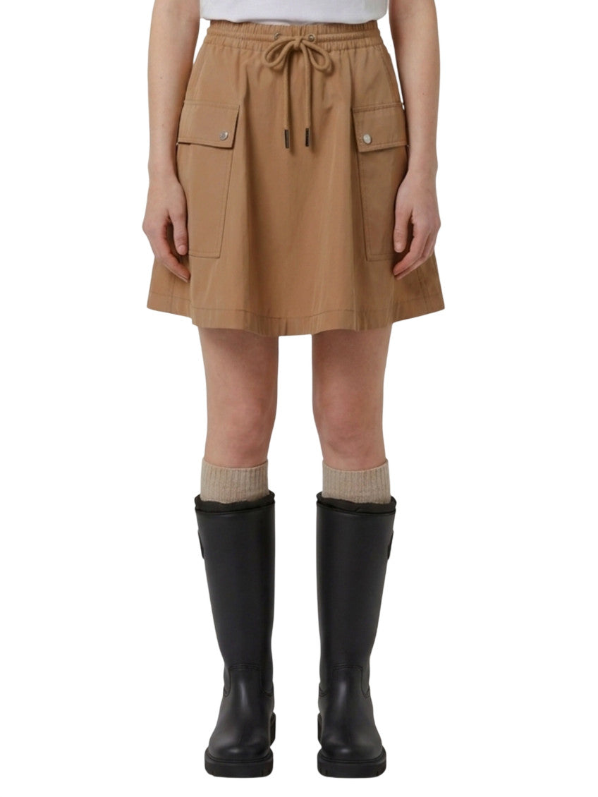 Brown Above Knee Skirt 1